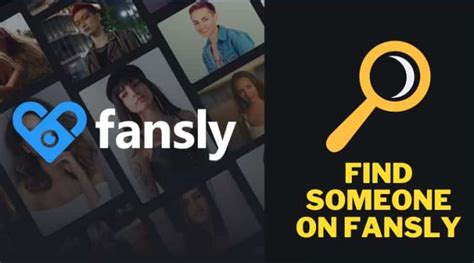 fansly finder|How To Find Someone On Fansly 2023